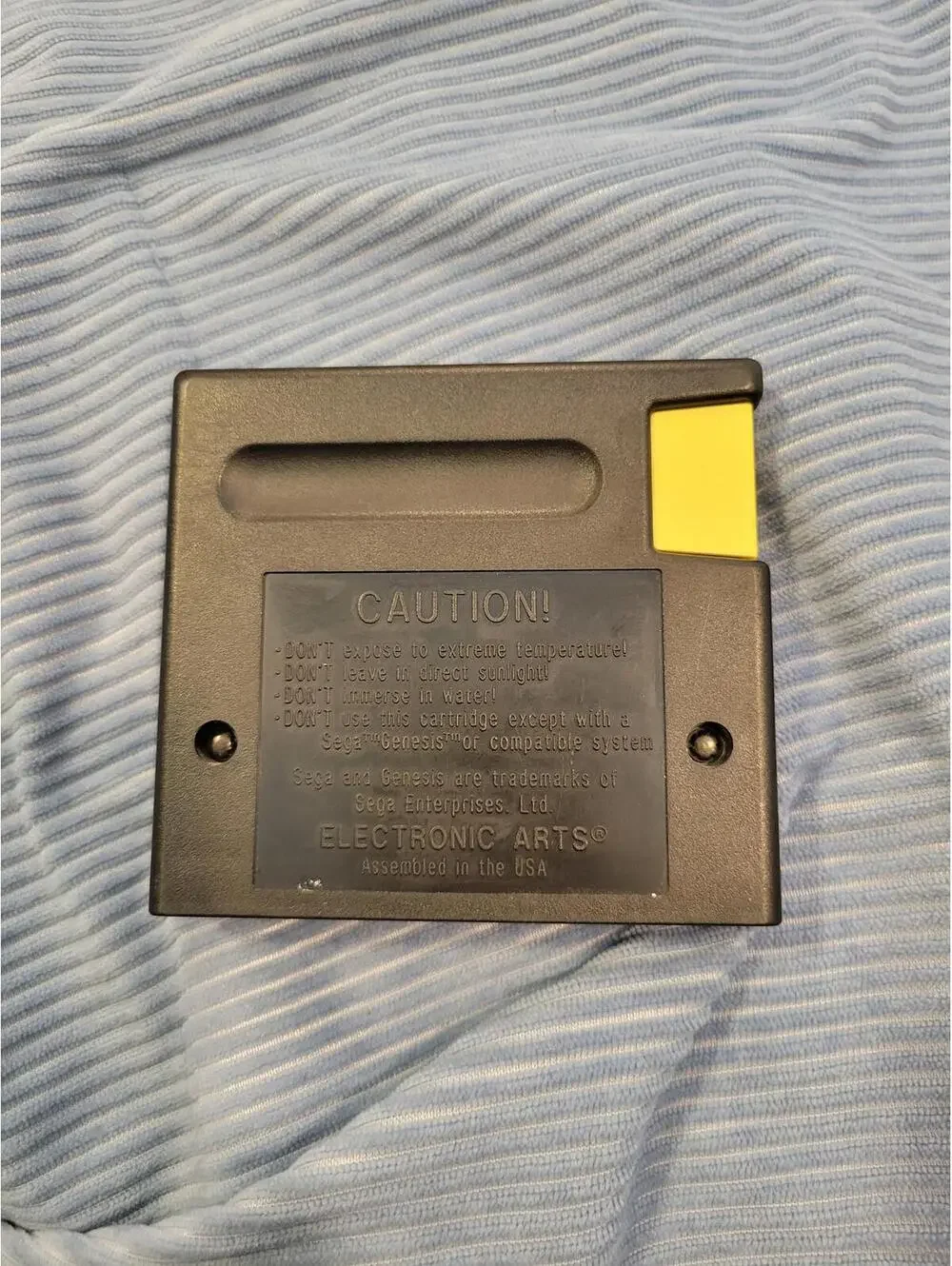 MLBPA Baseball Sega Genesis Game Cartridge